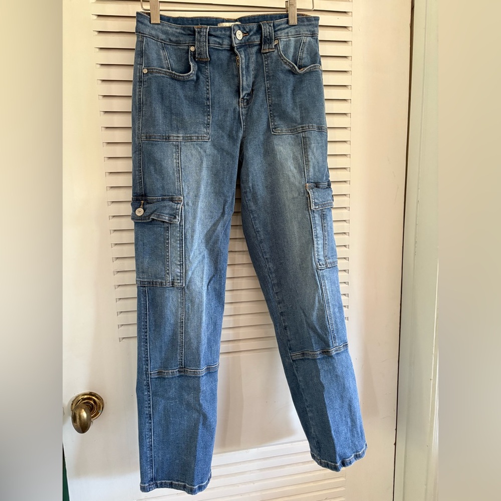 Altard State Wide Leg Blue Jeans Size 27